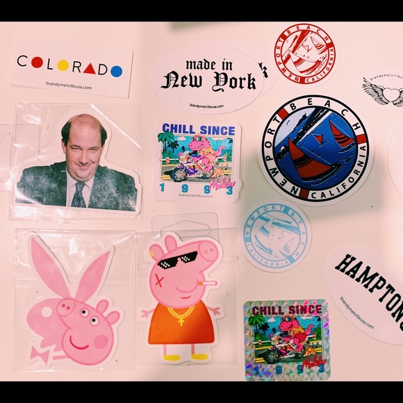 Cute stickers (brandy Melville, the office) - Picture 3 of 3